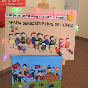 Küçük Eller 15 Temmuz Şehitler Resim Sergisi - fotoğraf 1