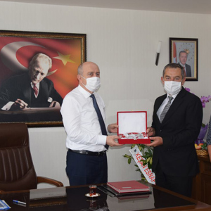 İl Müdürümüz Bilgin ÖZBAŞ, Keşan Kaymakamı Cemalettin YILMAZ’ı Ziyaret Etti - fotoğraf 1