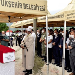 Şehit Polis Memuru Osman Gül Dualarla Ebediyete Uğurlandık - fotoğraf 3
