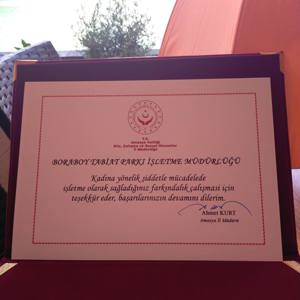 Taşova İlçesi Boraboy Tabiat Parkı İşletmesi Çalışanları “ Kadına Yönelik Şiddete Hayır” Dedi - fotoğraf 9