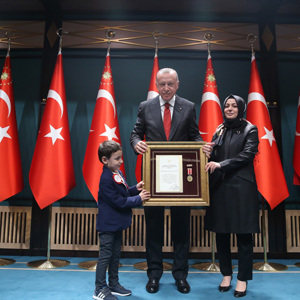 Cumhurbaşkanlığı Himayelerinde Gerçekleştirilen Devlet Övünç Madalyası Tevcih Töreni - fotoğraf 6