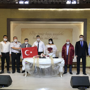 Gazi Mustafa Kemal ERTÜRK’ ün Nikâh Merasimine Katıldık - fotoğraf 1