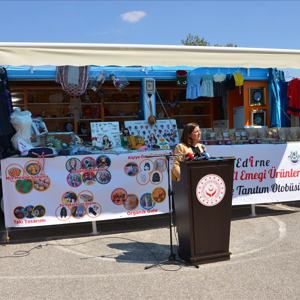 Edirne “Kadın El Emeği Ürünleri Satış ve Tanıtım Otobüsü” Çalışmalara Başladı - fotoğraf 9