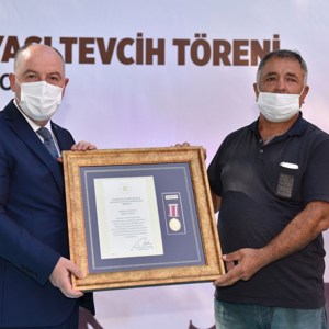 Devlet Övünç Madalyası ve Beratı Tevcih Töreni Düzenlendi - fotoğraf 6