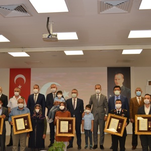 İl Müdürlüğümüzde Devlet Övünç Madalyası tevcih töreni düzenlendi. - fotoğraf 1