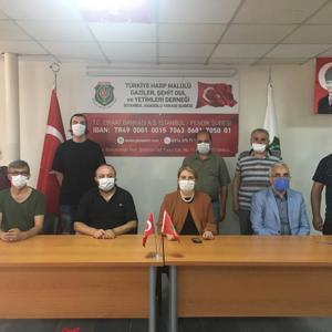İl Müdürümüz Arzu Gür, 19 Eylül Gaziler Günü dolayısıyla ilimizdeki şehit ve gazi derneklerini ziyaret etti. - fotoğraf 1