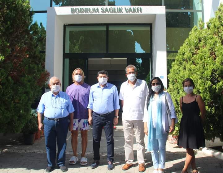 İl Müdürümüz Seyfi Bozçelik, Bodrum Sağlık Vakfını ziyaret etti.