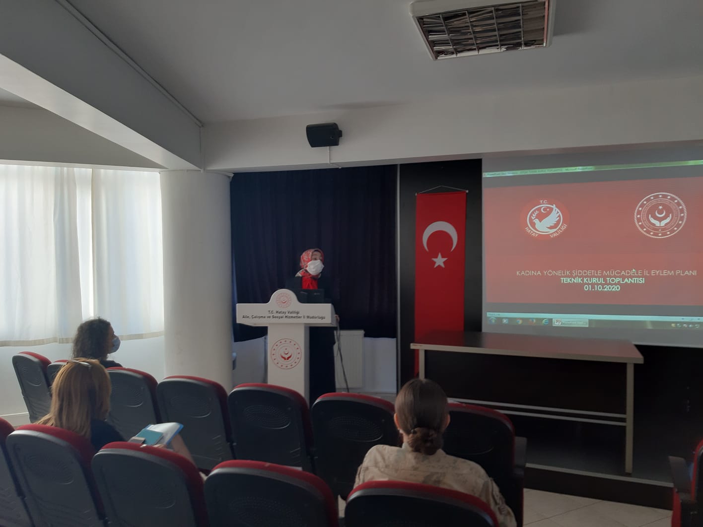 Kadına Yönelik Şiddetle Mücadele Teknik Kurul Toplantısının İkincisi Müdürlüğümüzde Gerçekleştirildi.