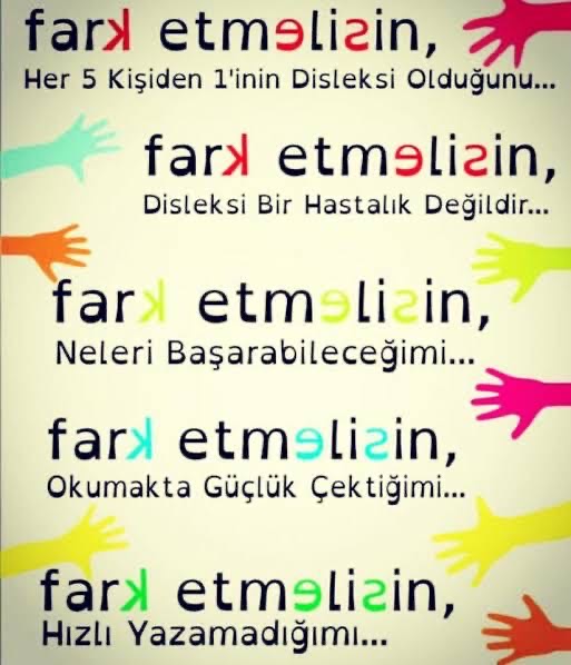 8 Ekim Dünya Disleksi Farkındalık Günü