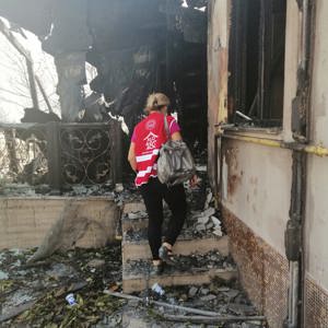 Psikososyal Destek Grubu Meslek Elemanlarımız, Yangından Etkilenen Vatandaşlarımızı Yalnız Bırakmadı. - fotoğraf 2