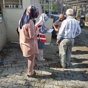 Psikososyal Destek Grubu Meslek Elemanlarımız, Yangından Etkilenen Vatandaşlarımızı Yalnız Bırakmadı. - fotoğraf 3