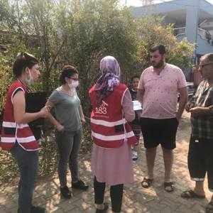 Meslek Elemanlarımız Tarafından Yangından Etkilenen Vatandaşlarımıza Hane Ziyaretleri Gerçekleştirildi. - fotoğraf 8