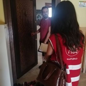 Meslek Elemanlarımız Tarafından Yangından Etkilenen Vatandaşlarımıza Hane Ziyaretleri Gerçekleştirildi. - fotoğraf 15