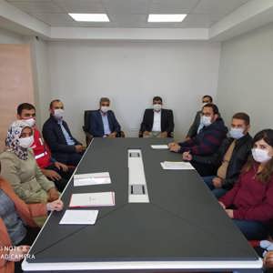  Erciş SHM’den Kızılay Erciş Şubesine Ziyaret  - fotoğraf 1