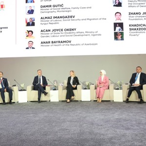 Bakanımız Göktaş, Özbekistan'da "Çocukların refahına yatırım yapmak" konulu zirvede konuştu: - fotoğraf 11