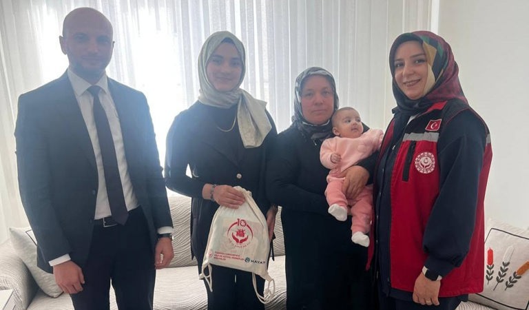  HAYAT BAĞI PROJESİ KAPSAMINDA AİLELERİMİZİ ZİYARET ETTİK