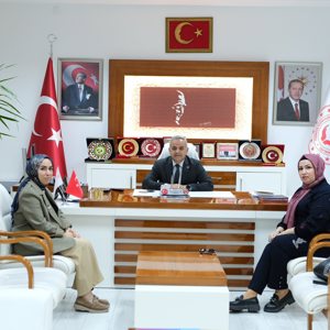  İl Müdürümüz Sayın Ömer Faruk ERGÜN’e Ziyaret - fotoğraf 1
