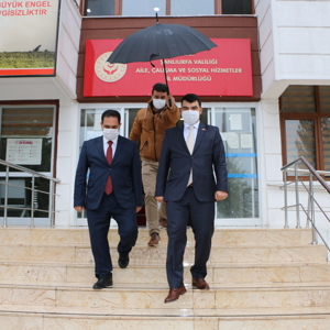 İl Müdürümüz Bilici’ye Hilvan Kaymakamı Coşkun Doğan’ dan ziyaret - fotoğraf 3