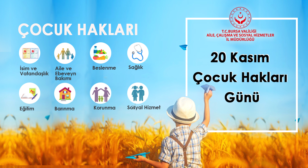 20 Kasım Dünya Çocuk Hakları Günü