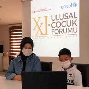 "Sağlıklı Çocuk, Sağlıklı Gelecek" Temasıyla 21. Ulusal Çocuk Forumu Düzenlendi. - fotoğraf 1