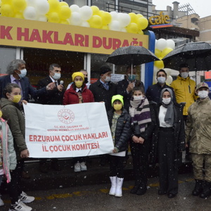  Erzurum'da 'Çocuk Hakları Durağı' açıldı - fotoğraf 1