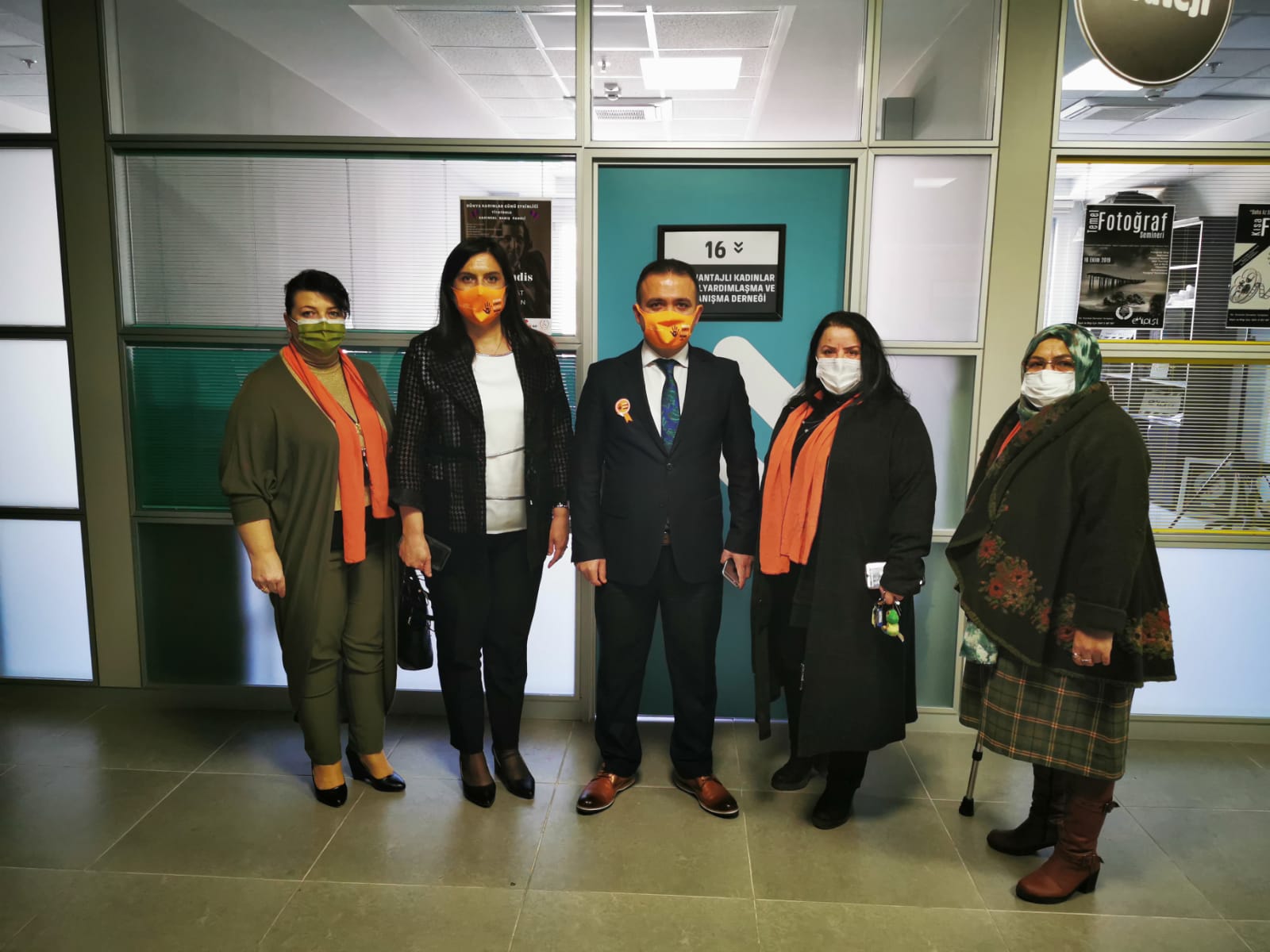 Kadına Yönelik Şiddete Karşı Uluslararası Mücadele Gününde Dernek Ziyaretlerimiz Devam Ediyor