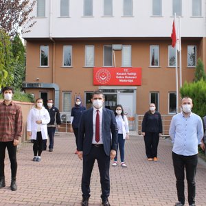  İl Müdürümüz Kamil TÜYLÜOĞLU kuruluşlarımızdaki personellerimizi ziyaret ederek bu zorlu mücadelede birlikte olduğumuzu dile getirdi. - fotoğraf 1