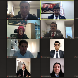 Hukuk Birimleri Koordinasyon ve İstişare Toplantılarına Genel Müdürümüz Av. Oğuzhan TEKİN başkanlığında İzmir İl Müdürlüğümüz ile devam edildi. Toplantı elektronik ortamda online olarak gerçekleştirildi. - fotoğraf 6