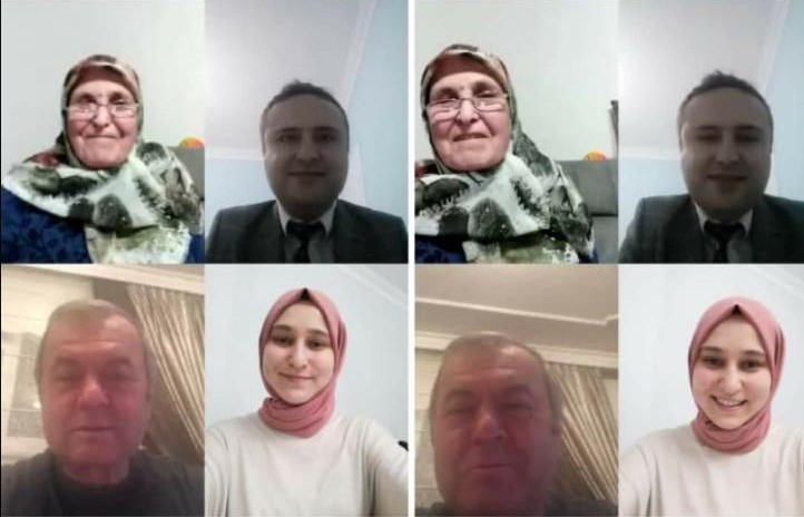 Şehit Yakınlarımızın Evlerine Video Konferans İle Konuk Olduk