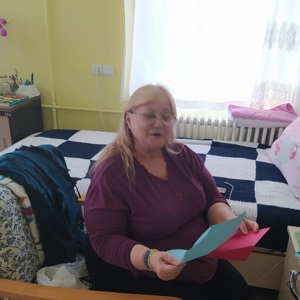 Çocuk Evlerimizde koruma ve bakım altında bulunan çocuklarımızın kendi elleriyle hazırladıkları hediyeleri Kırklareli Huzurevi sakinlerimize teslim ettik. - fotoğraf 2
