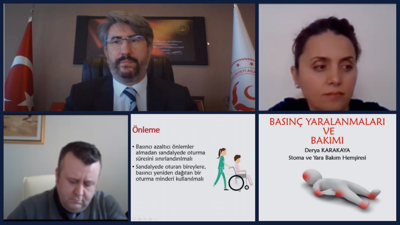 Engelli ve Yaşlı Bakım Kuruluşlarında Görevli Sağlık ve Bakım Personeline Yönelik Online Eğitim Programları Düzenleniyor