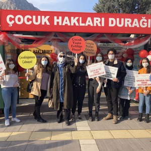 İlk Çocuk Hakları Durağımızı Törenle Açtık - fotoğraf 1