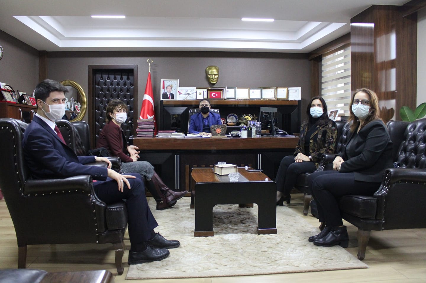 Kadının Güçlendirilmesi Faaliyetleri Kapsamında Gürsu Kaymakamlığına Ziyaret Gerçekleştirildi