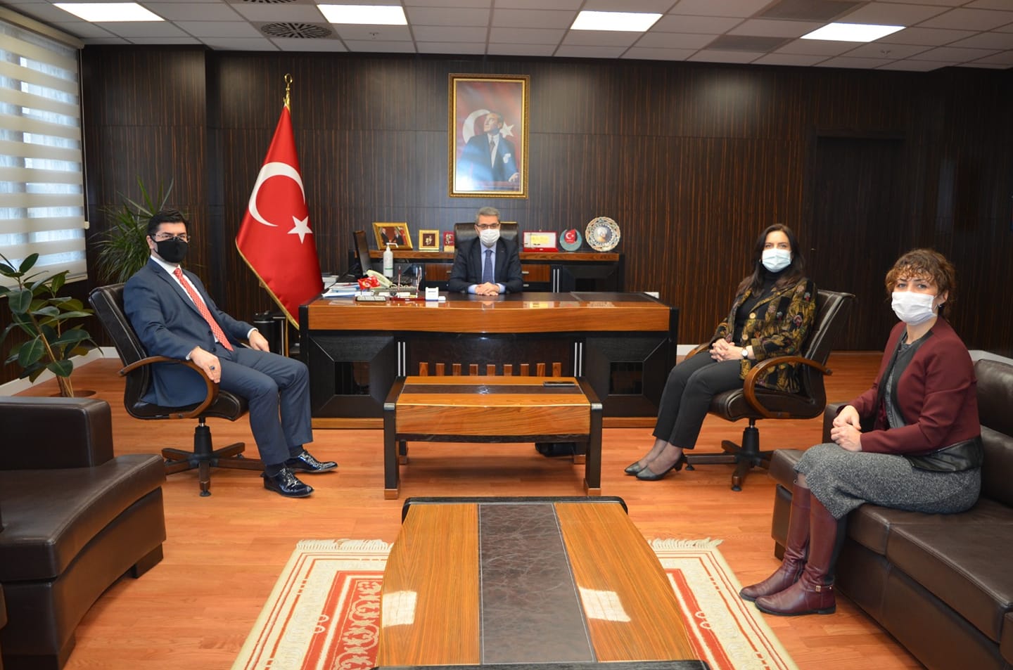 Kadının Güçlendirilmesi Faaliyetleri Kapsamında Yıldırım Kaymakamlığına Ziyaret Gerçekleştirildi