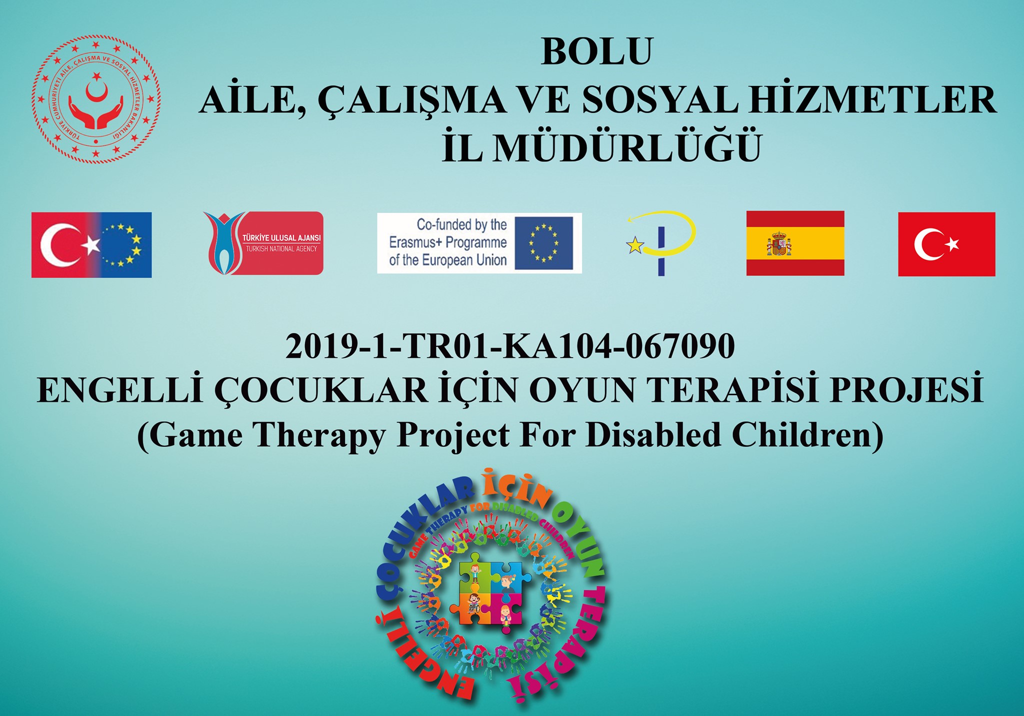 Engelli Çocuklar İçin Oyun Terapisi Projemizin Nihai Raporu Hazırlandı