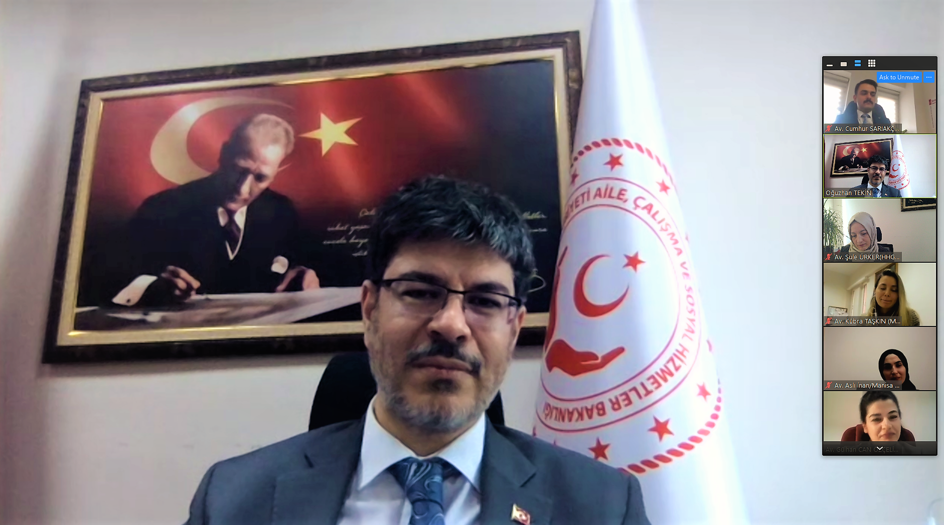 Hukuk Birimleri Bölge Koordinasyon ve İstişare Toplantılarına Genel Müdürümüz Av. Oğuzhan Tekin’in başkanlığında devam edildi. Toplantı elektronik ortamda online olarak gerçekleştirildi.