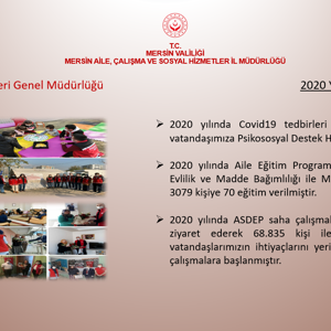 2020 Yılı  Çalışmalarımız - fotoğraf 1