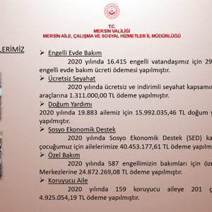 2020 Yılı Çalışmalarımız - fotoğraf 1
