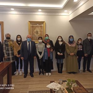 Çocuklarımız Yazıyorum/Çiziyorum Etkinlik Ödüllerini İl Müftümüz  Sayın Cevdet Cemal ÇIKRIK'ın Elinden Aldılar. - fotoğraf 1
