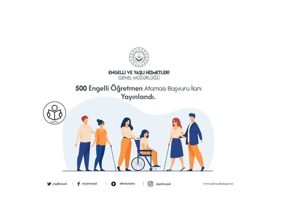 Milli Eğitime 500 Engelli Öğretmen Ataması