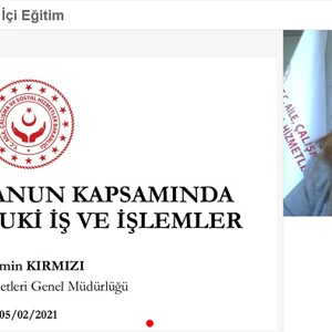 Genel Müdürlüğümüz Tarafından Eğitim ve Yayın Dairesi Başkanlığı İşbirliği ile Bakanlığımız AÇSH İl Müdürlükleri Emrinde Görevli Avukatlarımıza Yönelik “Hizmet İçi Eğitim Programı” Düzenlenmiştir.  - fotoğraf 6
