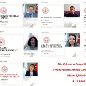 Genel Müdürlüğümüz Tarafından Eğitim ve Yayın Dairesi Başkanlığı İşbirliği ile Bakanlığımız AÇSH İl Müdürlükleri Emrinde Görevli Avukatlarımıza Yönelik “Hizmet İçi Eğitim Programı” Düzenlenmiştir.  - fotoğraf 11