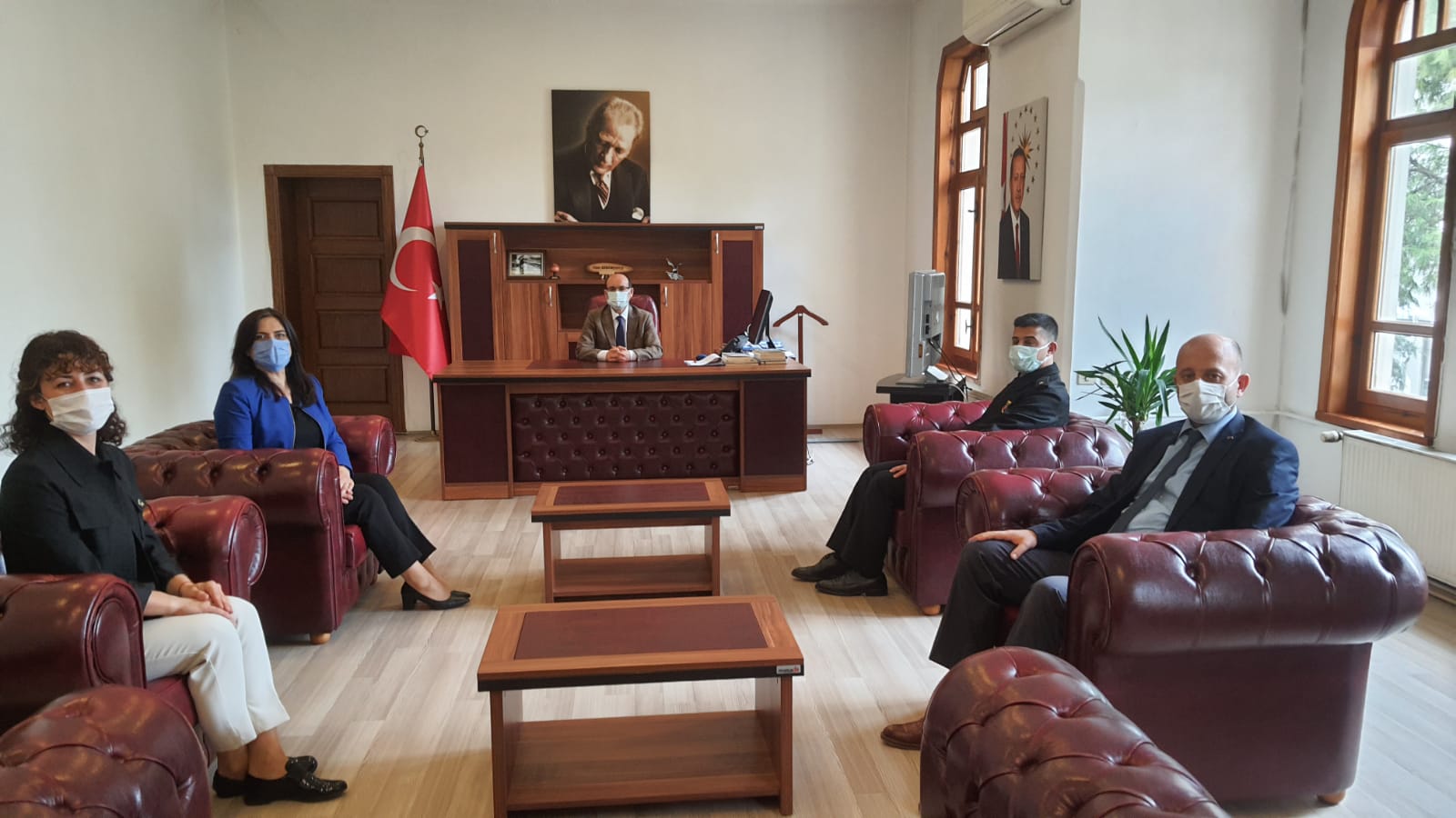 Karacabey Kaymakamlığı’na Kadının Güçlendirilmesi Faaliyetleri Kapsamında Ziyaret Gerçekleştirildi