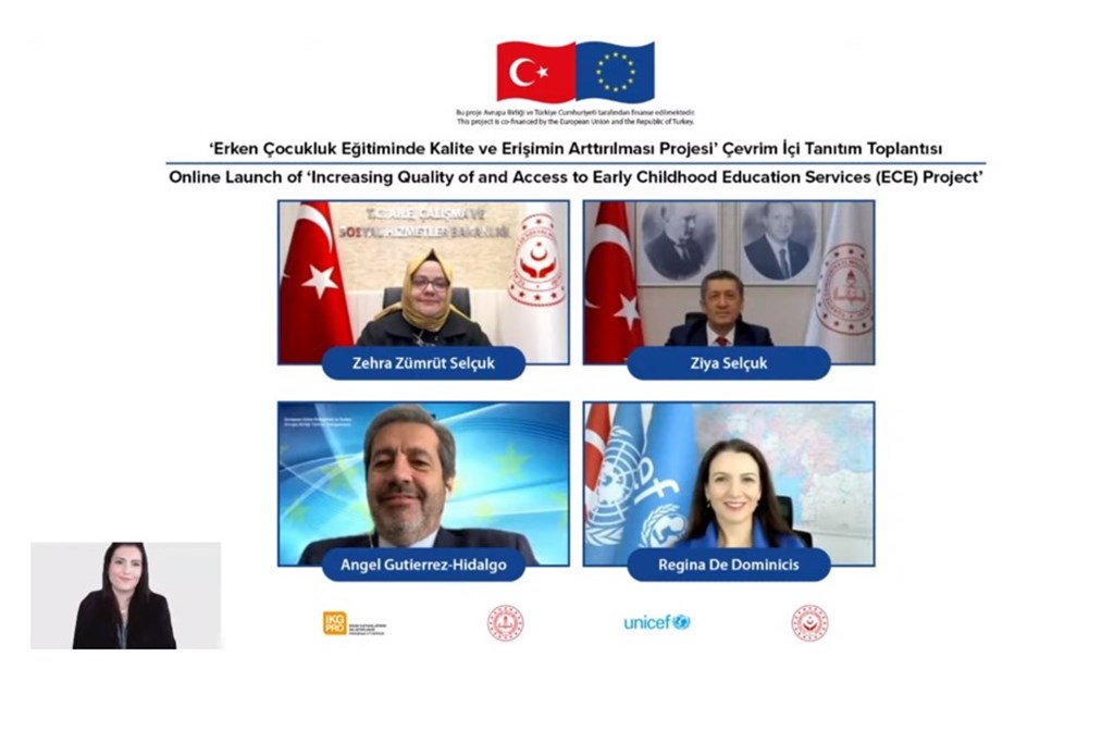Minister Selçuk Addressed a Speech at the Presentation Meeting of “The Project on Improving the Quality and Access in Early Childhood Education"