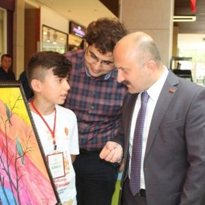 Milli Mücadele'nin ve Amasya Tamimi'nin 100. yılı dolayısıyla İl Müdürlüğü Olarak Sosyal Uyum ve Okul Destek Projesi Kapsamında "Yağlı Boya Sergisi" Açtık - fotoğraf 4