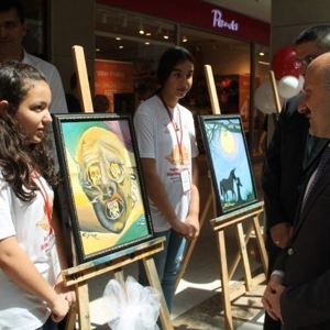 Milli Mücadele'nin ve Amasya Tamimi'nin 100. yılı dolayısıyla İl Müdürlüğü Olarak Sosyal Uyum ve Okul Destek Projesi Kapsamında "Yağlı Boya Sergisi" Açtık - fotoğraf 5
