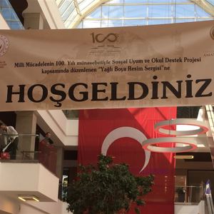 Milli Mücadele'nin ve Amasya Tamimi'nin 100. yılı dolayısıyla İl Müdürlüğü Olarak Sosyal Uyum ve Okul Destek Projesi Kapsamında "Yağlı Boya Sergisi" Açtık - fotoğraf 10