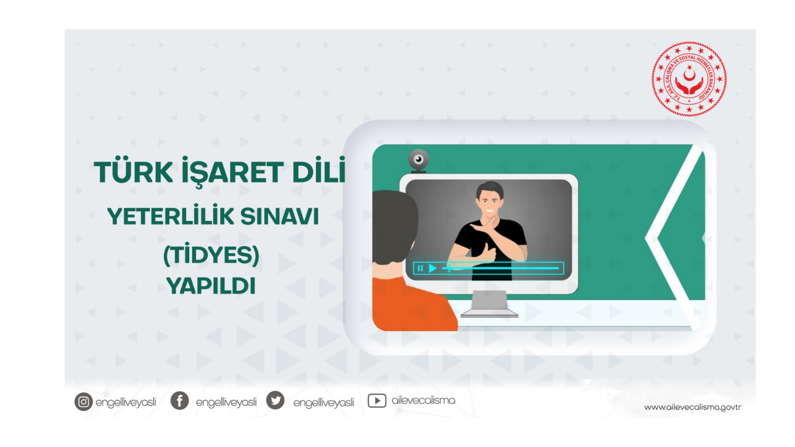 Türk İşaret Dili Yeterlilik Sınavı (TİDYES) Yapıldı 