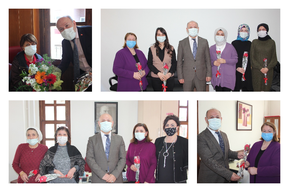 İl Müdürümüz Tekin Balcı personelin “8 Mart Dünya Kadınlar Günü”nü kutladı 