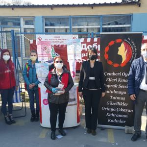 8 Martta Dayanışma Ziyareti ve Stant Çalışması - fotoğraf 1